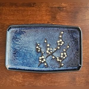 Nakamo Blossoms Collection rectangle plate